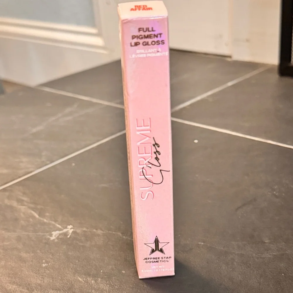Jeffree Star Supreme Gloss Full Pigment Lip Gloss‎ Red Affair